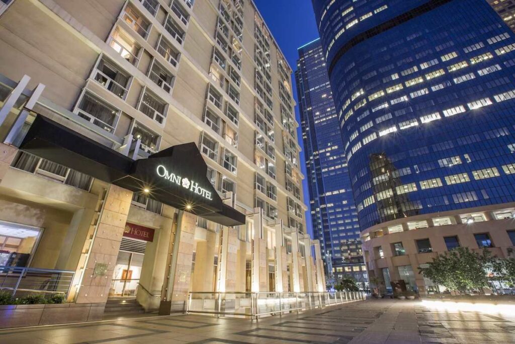 Omni Los Angeles Hotel at California Plaza hotel in Los Angeles