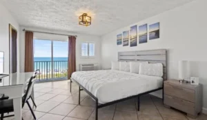 Ocean View Hotel Room with Balcony- King Bed #25 Book Now Pay Later Hotels